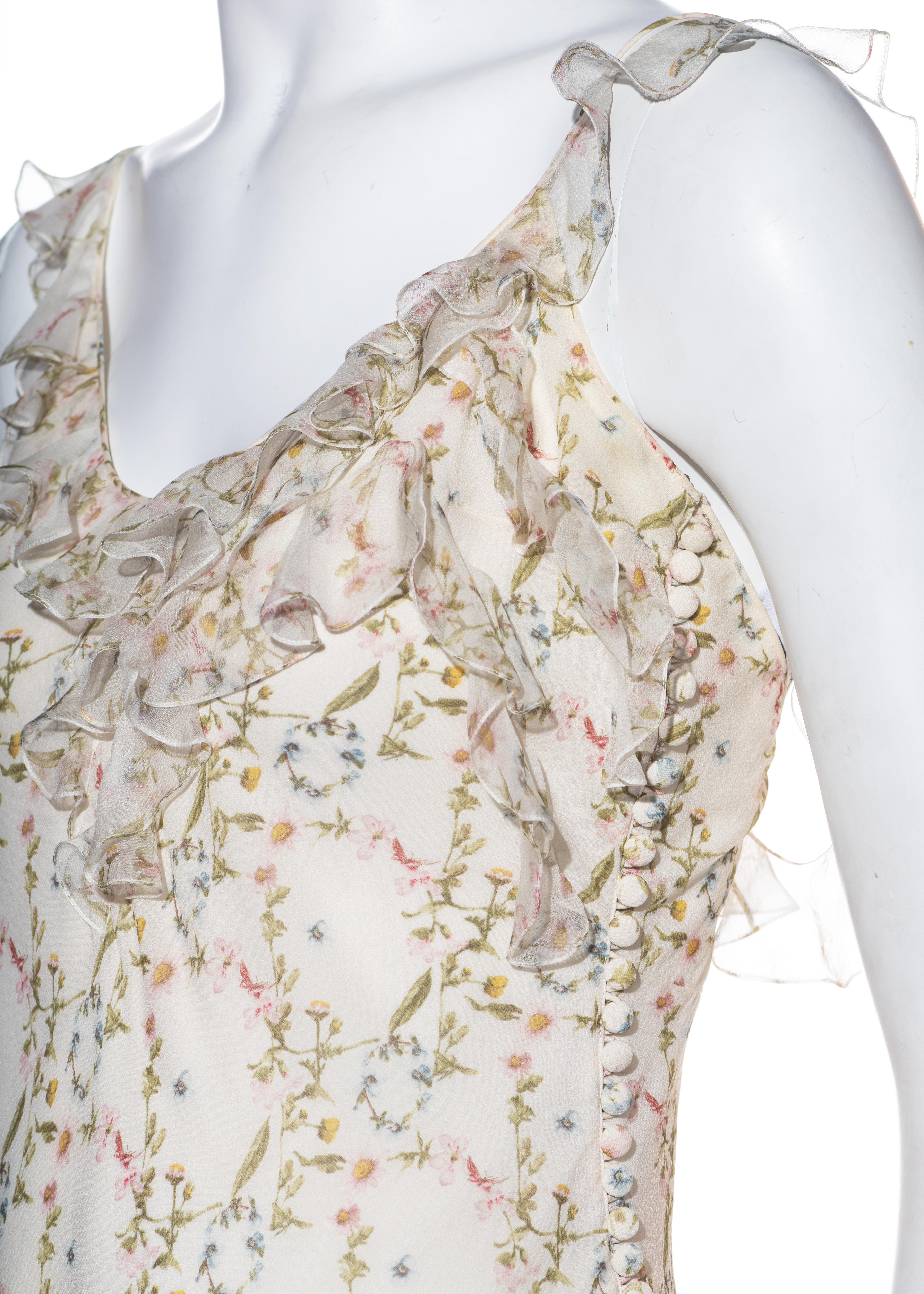 dior ruffle dress