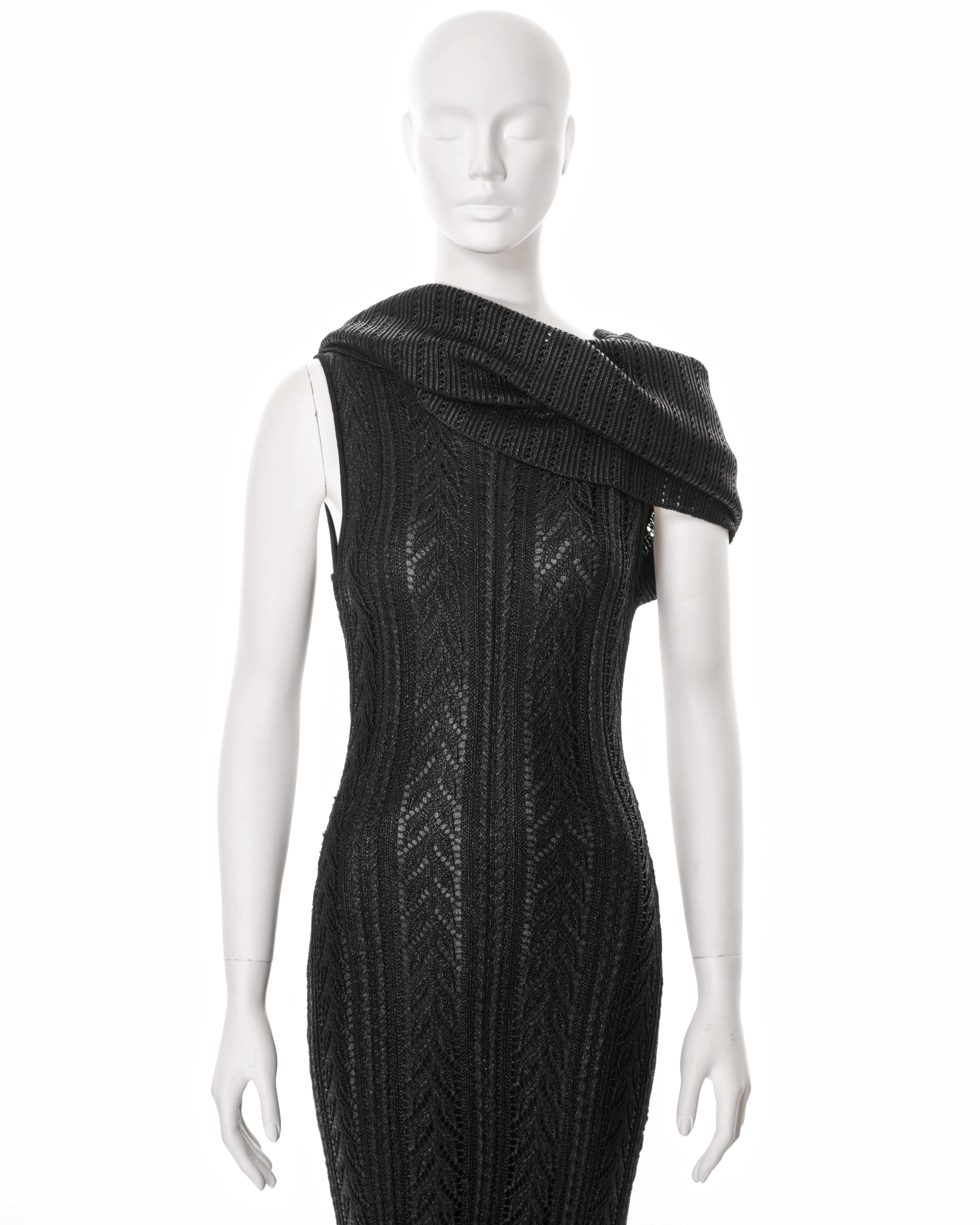 ralph lauren foiled foiled one-shoulder gown maxi dress