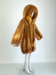 Christian Dior by John Galliano Fur Coat Runway F/W 2003  Rare Custom Commission