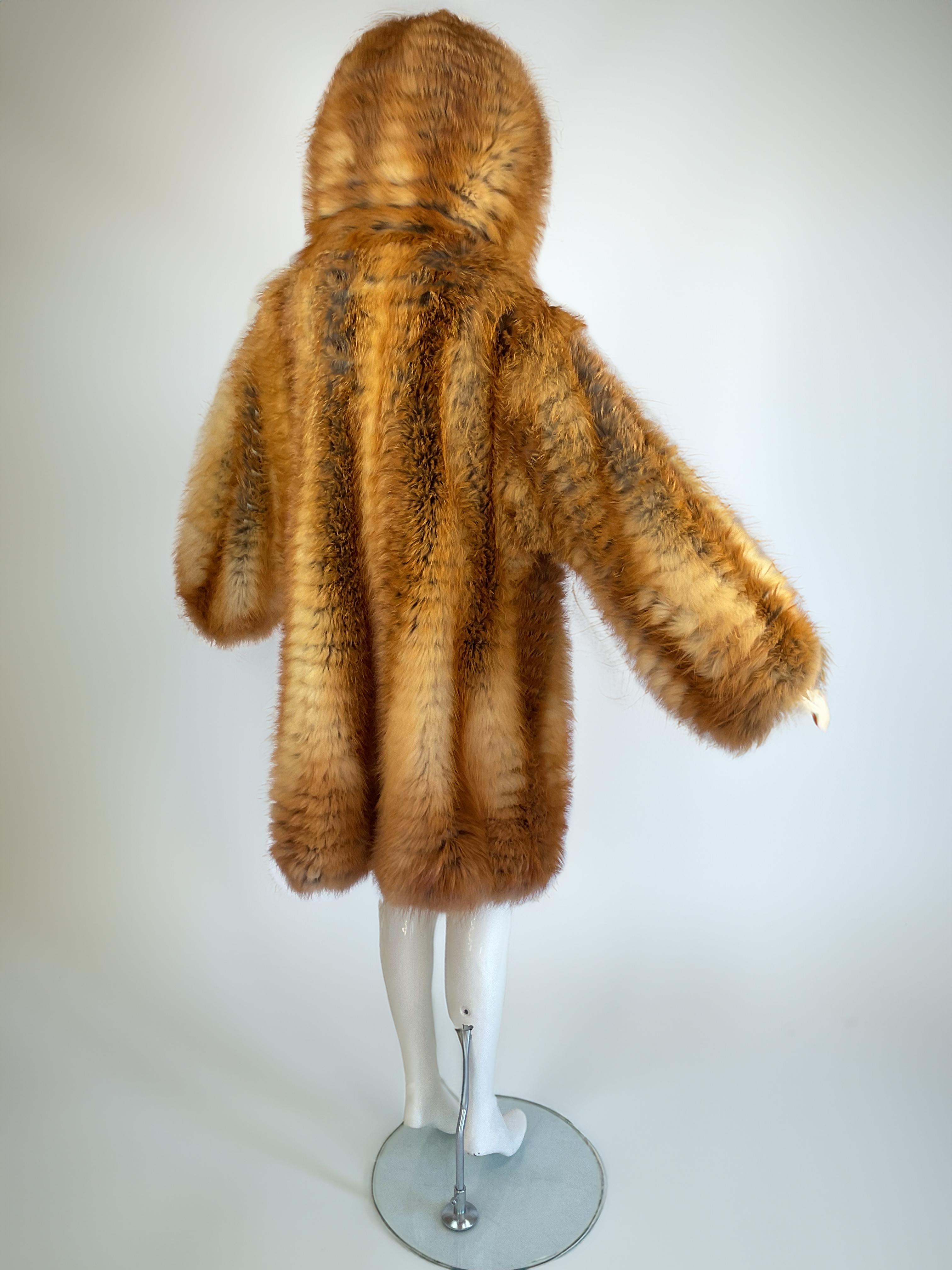 Women's Christian Dior by John Galliano Fur Coat Runway F/W 2003  Rare Custom Commission For Sale