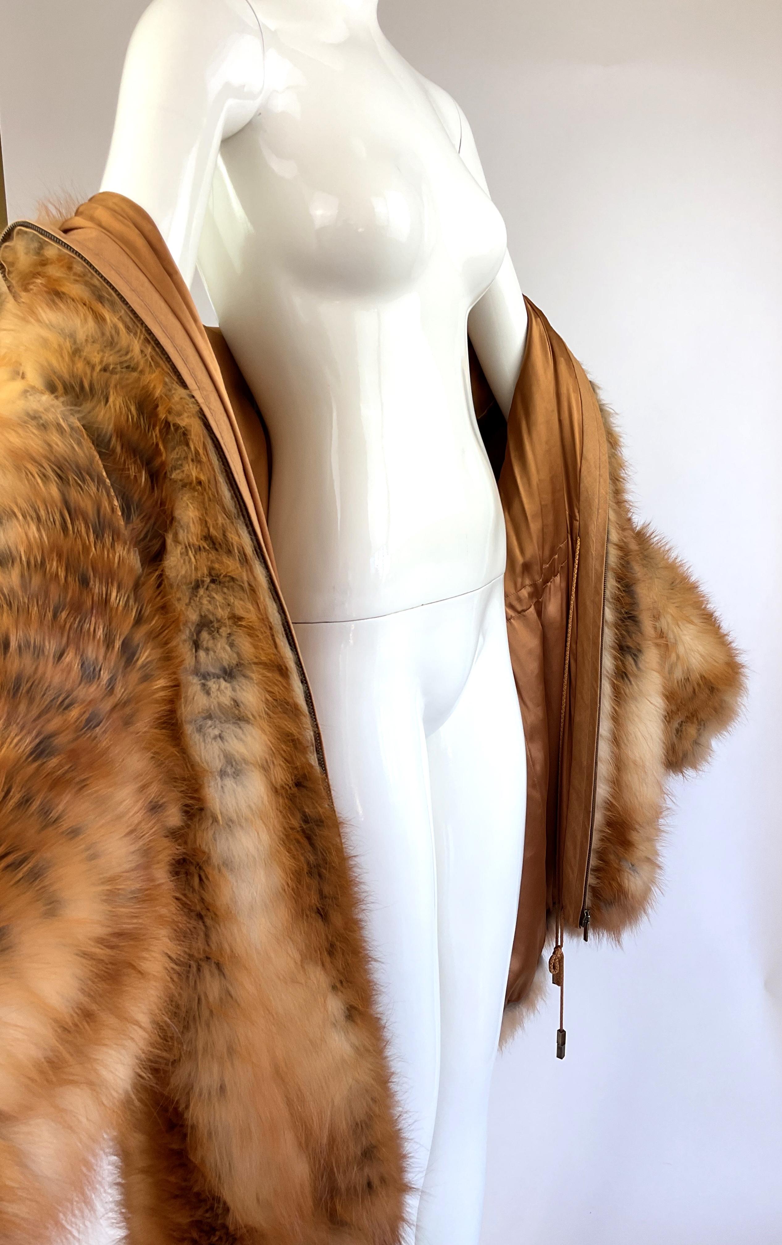 Christian Dior by John Galliano Fur Coat Runway F/W 2003  Rare Custom Commission For Sale 2