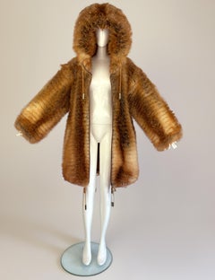 Christian Dior by John Galliano Fur Coat Runway F/W 2003  Rare Custom Commission