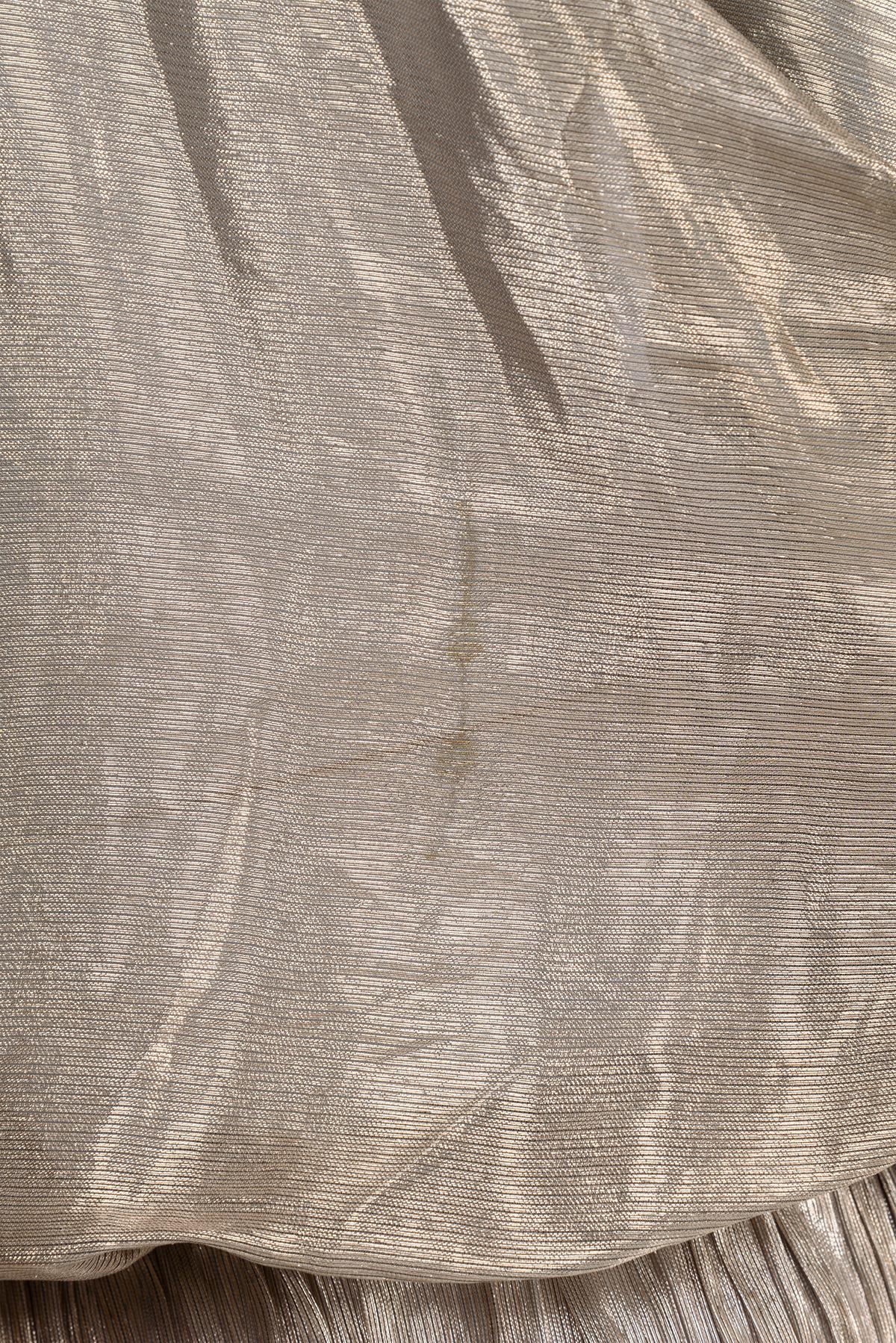 CHRISTIAN DIOR BY JOHN GALLIANO FW 03 Bomber de lúrex drapeada extremadamente rara en venta 3