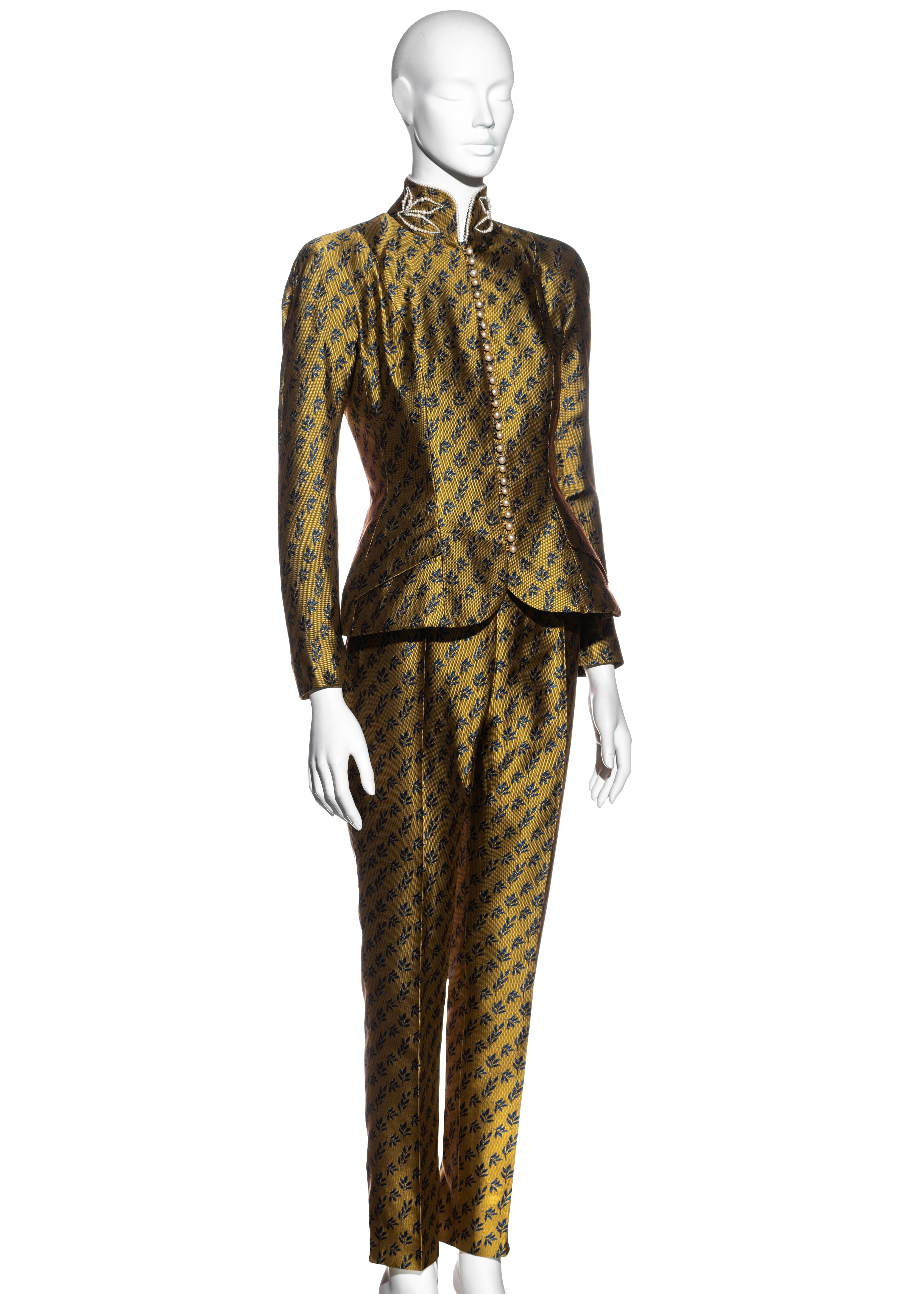 jacquard suit womens