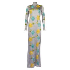 Christian Dior by John Galliano Hand-painted Runway Dress, F/W 1998