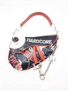 Christian Dior by John Galliano Hardcore Piercing Punk Star Saddle Bag Vintage