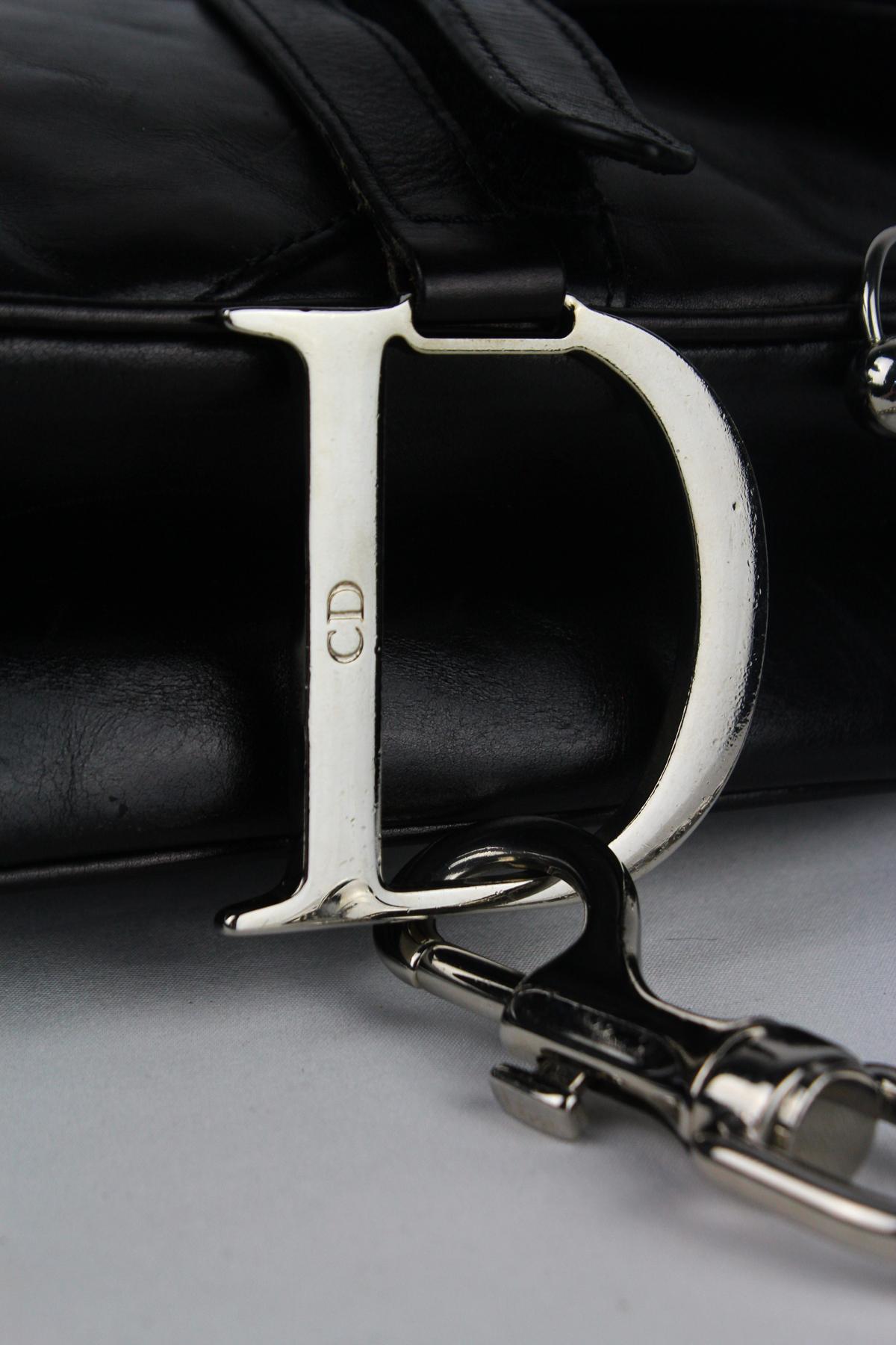 Christian Dior by John Galliano Hardcore Saddle Bag 7