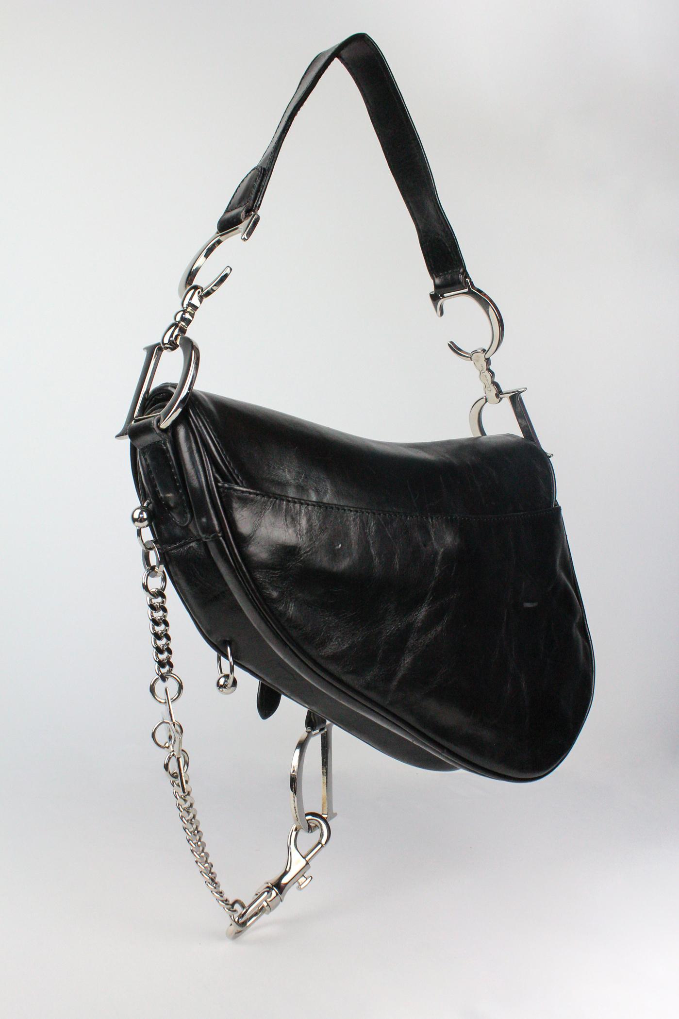 Christian Dior by John Galliano Hardcore Saddle Bag 2