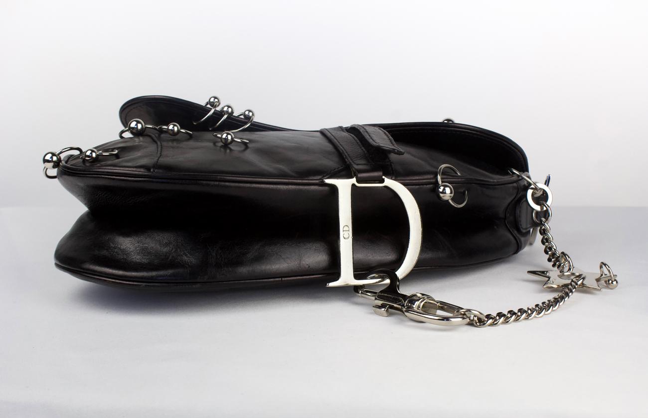 Christian Dior by John Galliano Hardcore Saddle Bag 4