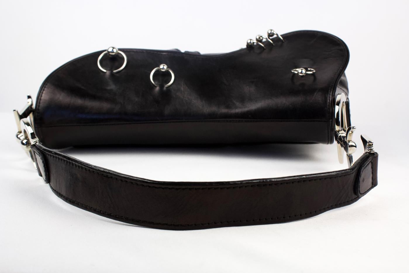 Christian Dior by John Galliano Hardcore Saddle Bag 5