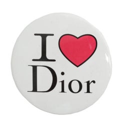 Christian Dior par John Galliano Broche « I heart Dior » à épingle