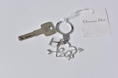 Christian Dior By John Galliano "I love Dior" Keyring Charm