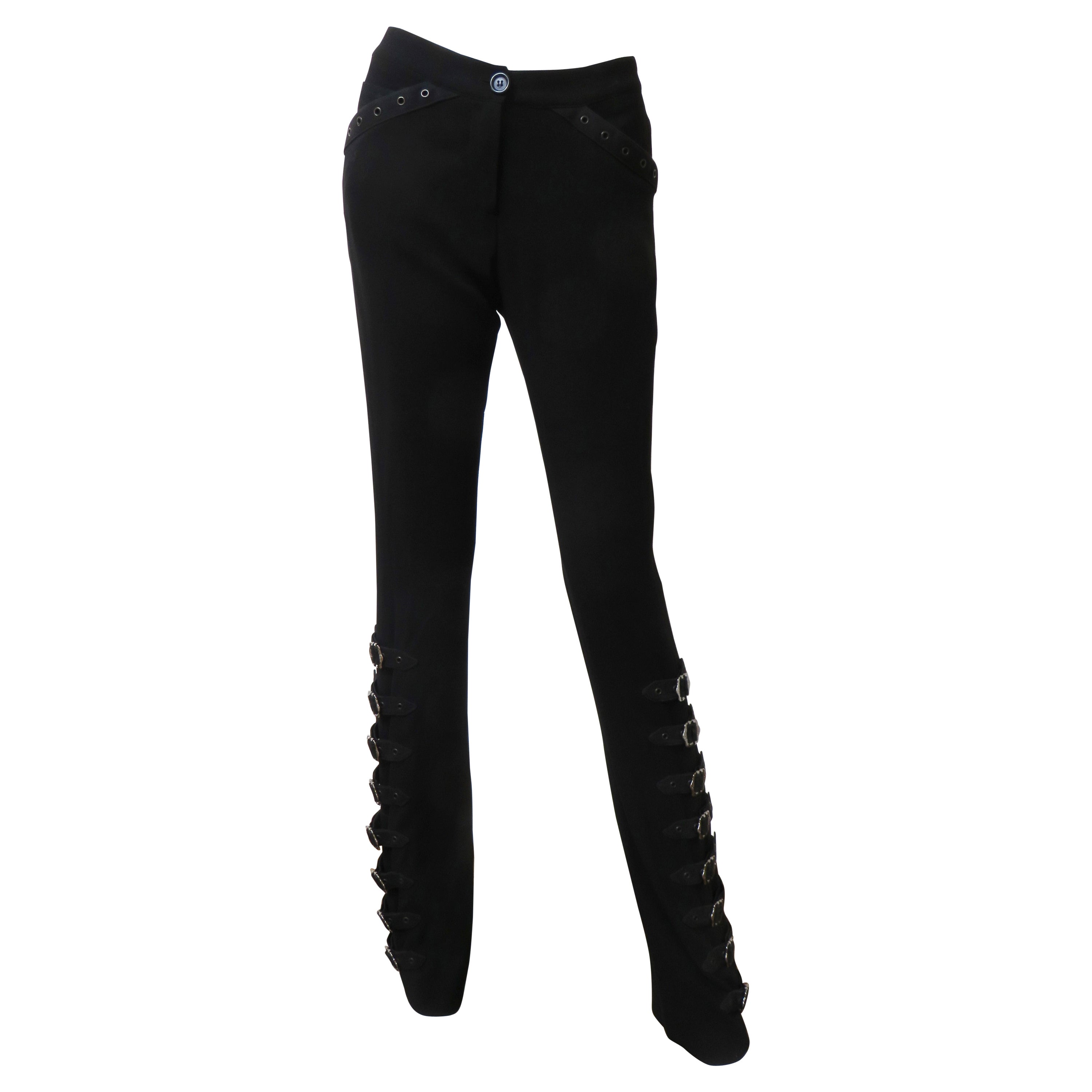 Christian Dior for John Galliano Icone pantalon à boucles