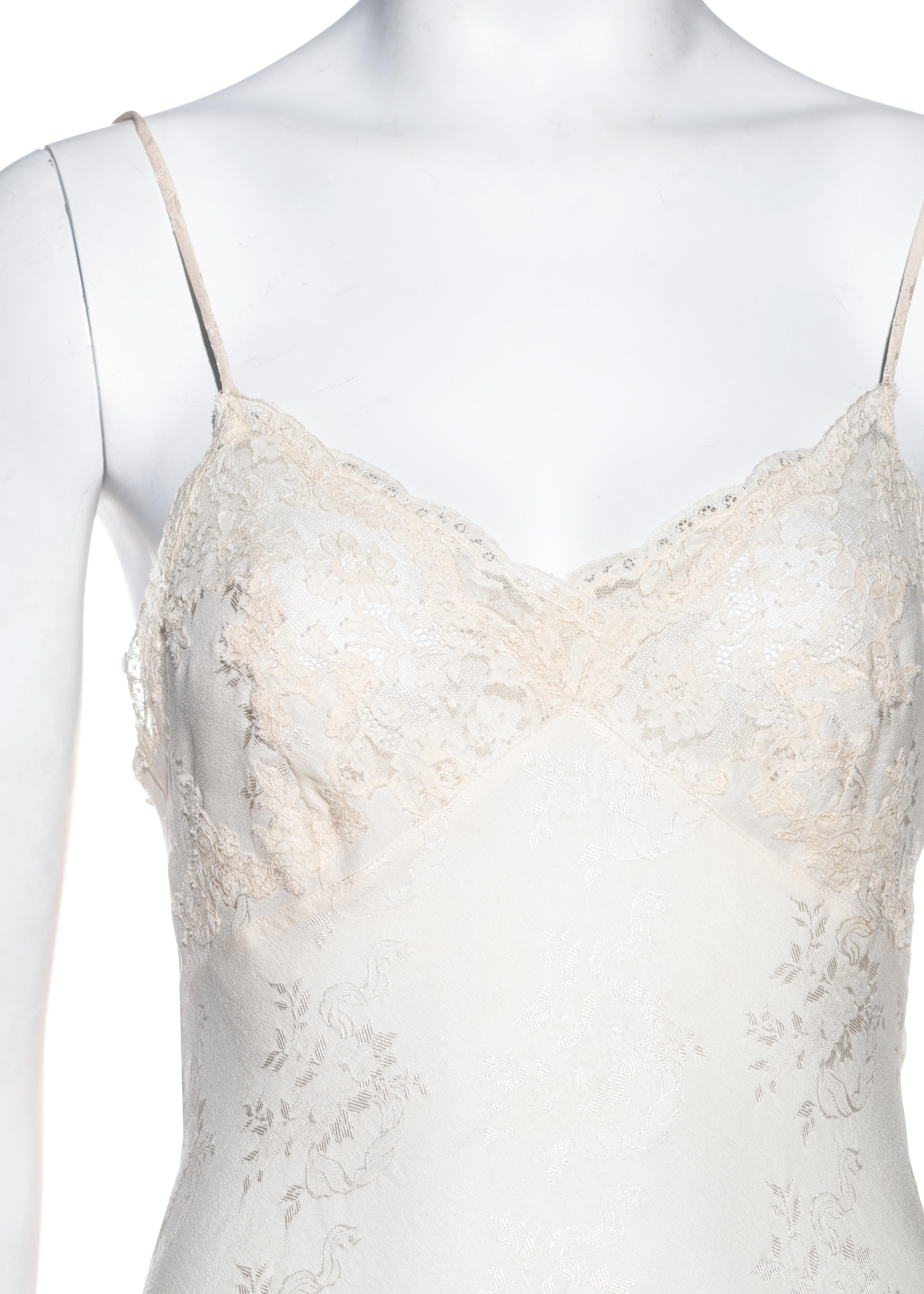 dior black lace slip dress