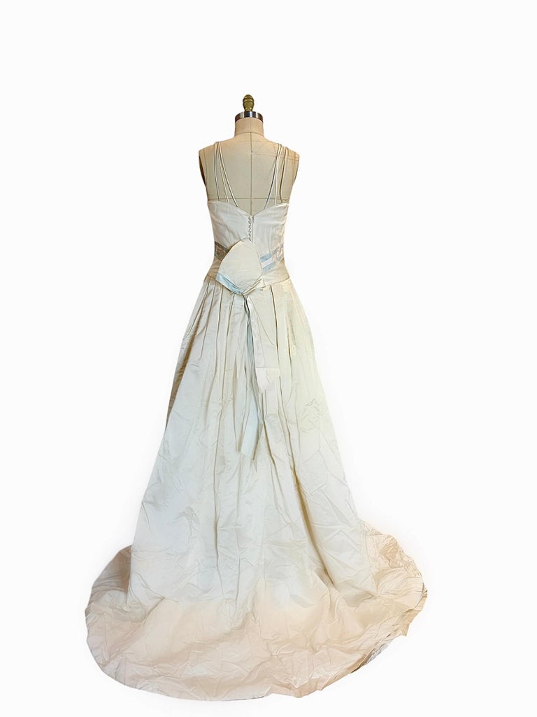 Christian Dior by Gianfranco Ferr Ivory Silk Ballgown Bridal Gown c 1992 For Sale at 1stDibs Christian Dior by Gianfranco Ferr Ivory Silk Ballgown Bridal Gown c 1992 For Sale at 1stDibs