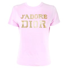 Christian Dior by John Galliano „J'adore Dior, The Latest Blonde“ Tshirt