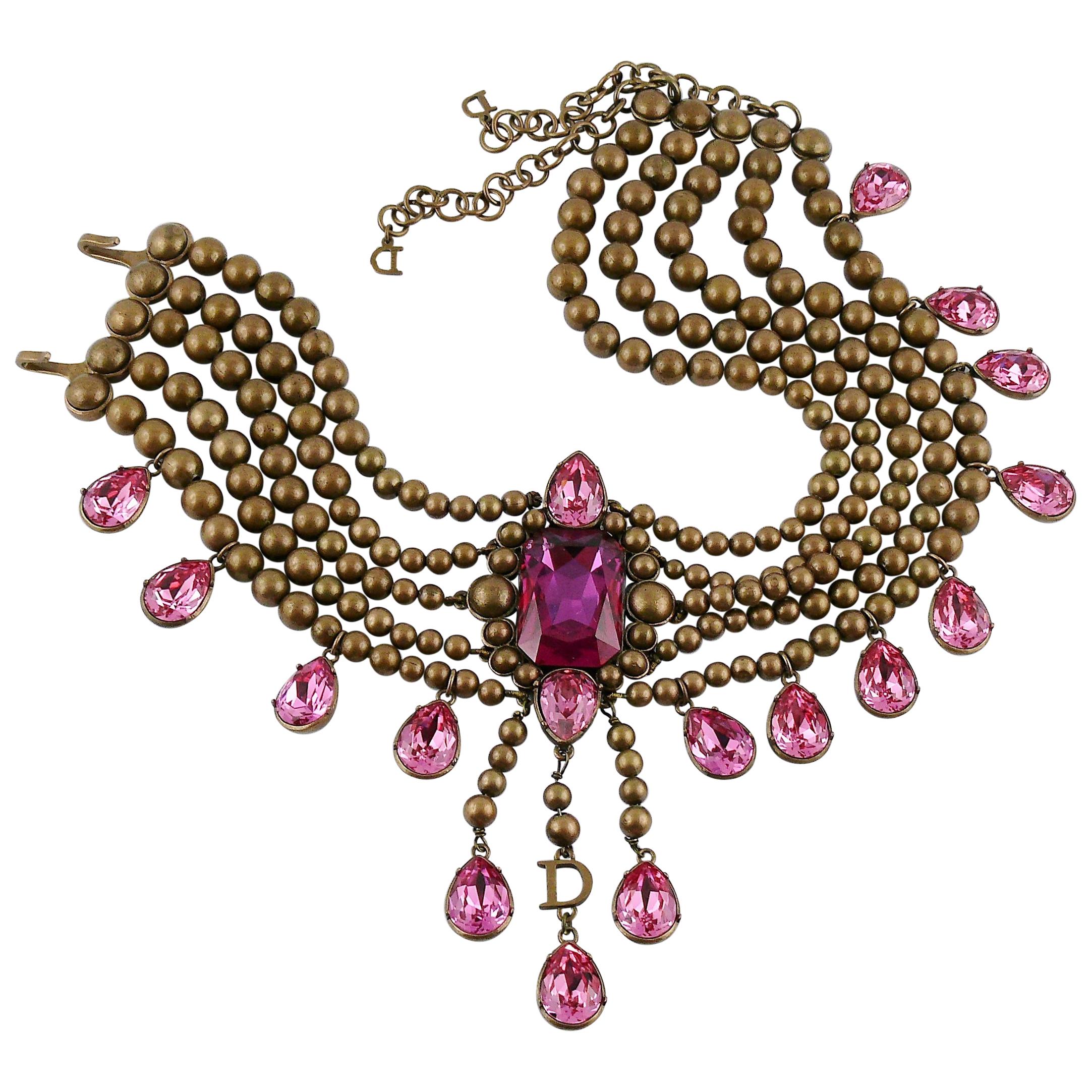 Christian Dior Jewelled Edwardian Choker Necklace