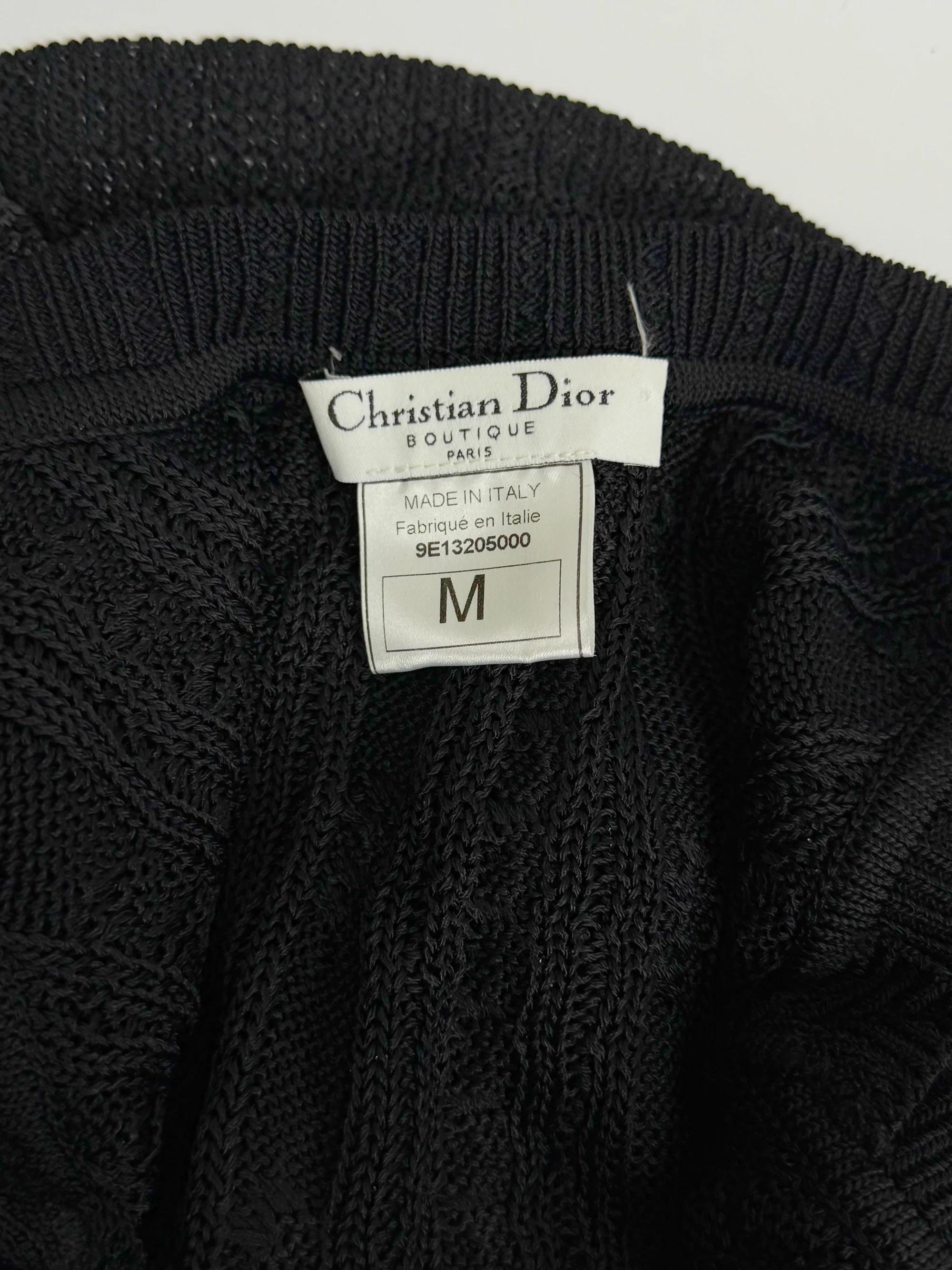 Christian Dior for John Galliano Stricktop, SS 1999 im Angebot 2