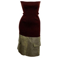 Christian Dior by John Galliano Knit Tube Dress