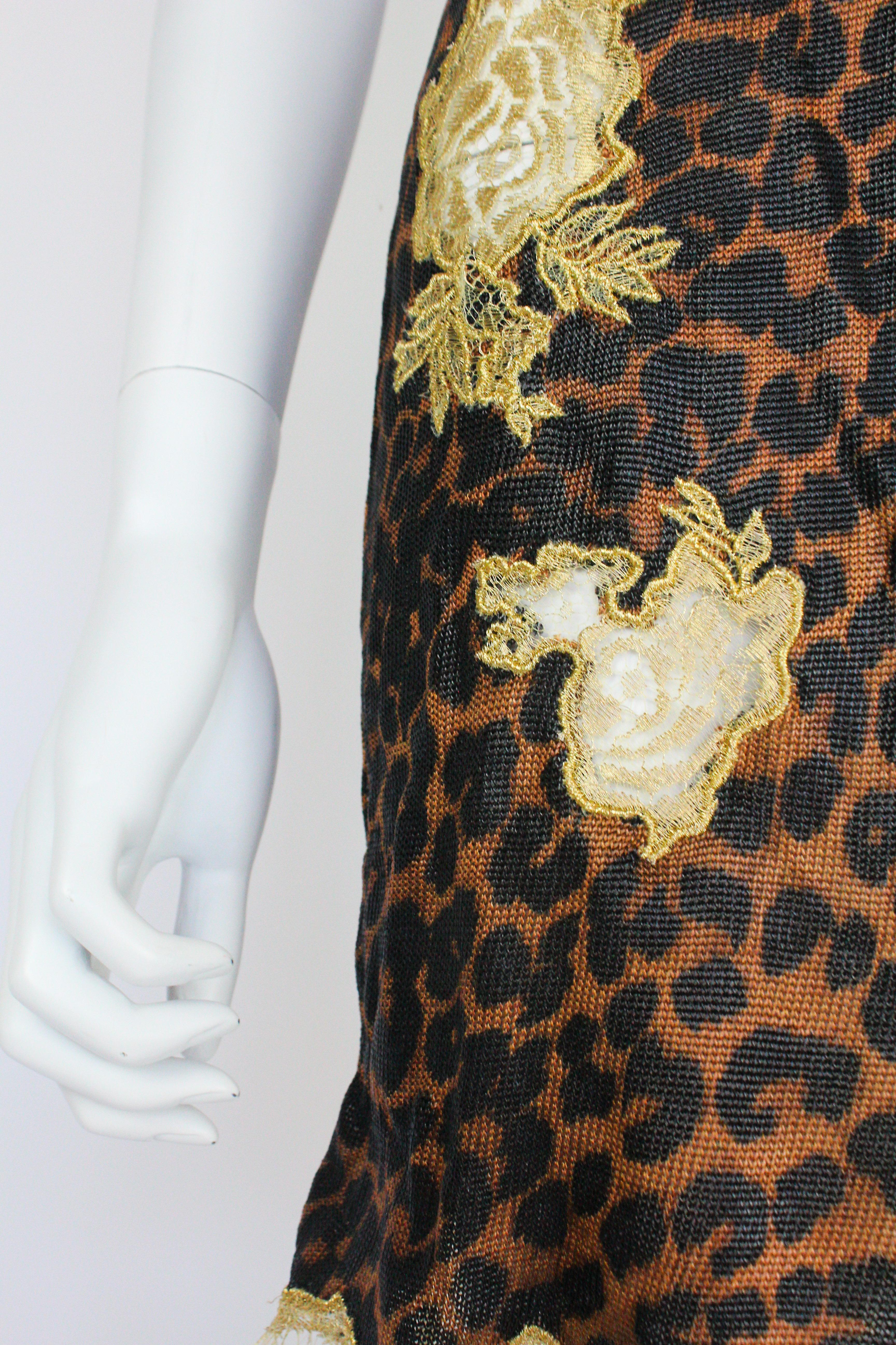 Women's Christian Dior by John Galliano Leopard Dress F/W 2000 For Sale