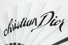 Christian Dior by John Galliano Logo Fan