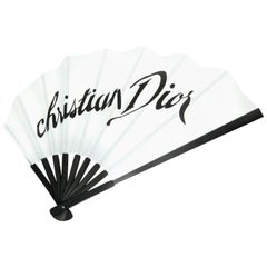 Christian Dior by John Galliano Logo Fan 