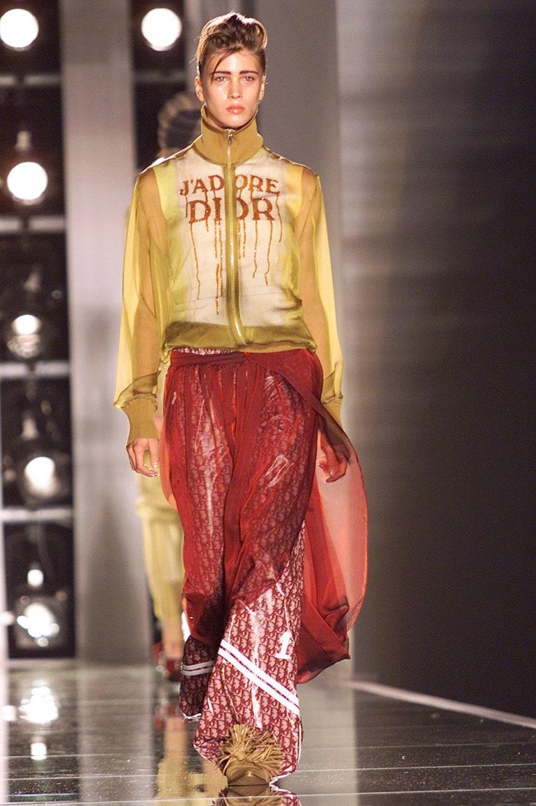 Christian Dior By John Galliano Logo T-Shirt Top, Spring