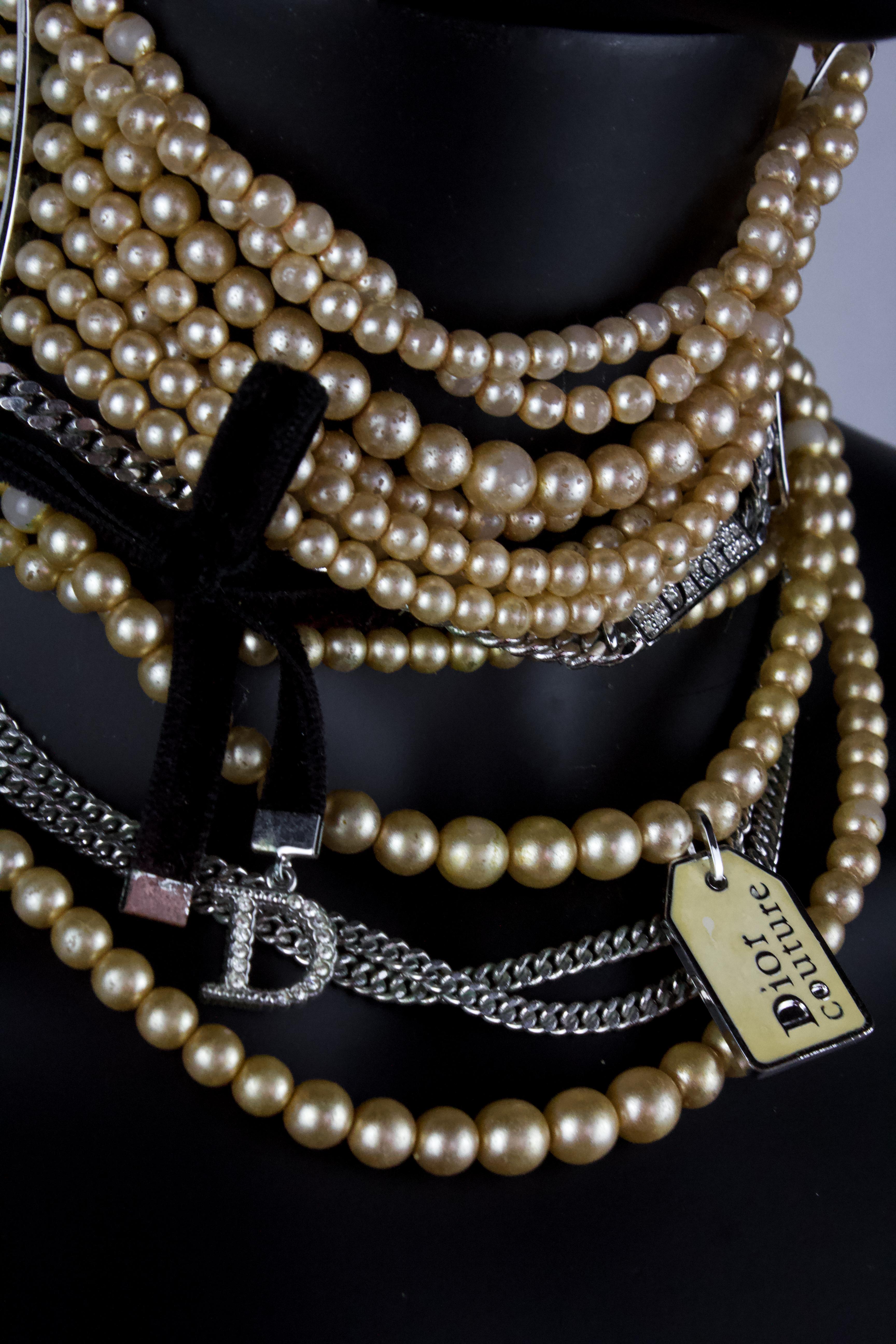 Christian Dior for John Galliano Maasai-Kropfband im Zustand „Relativ gut“ im Angebot in Norwich, GB