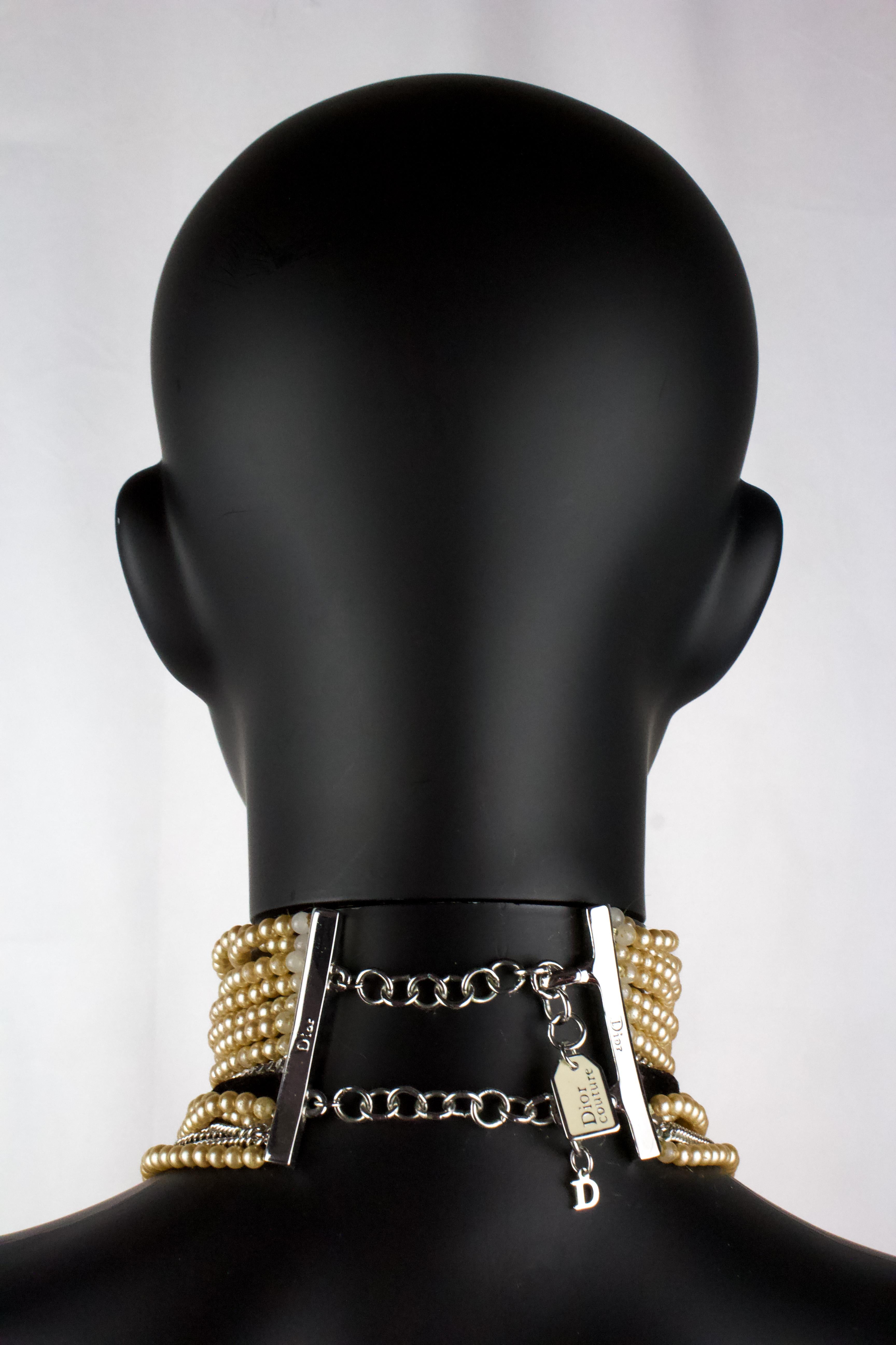 Christian Dior for John Galliano Maasai-Kropfband im Angebot 2