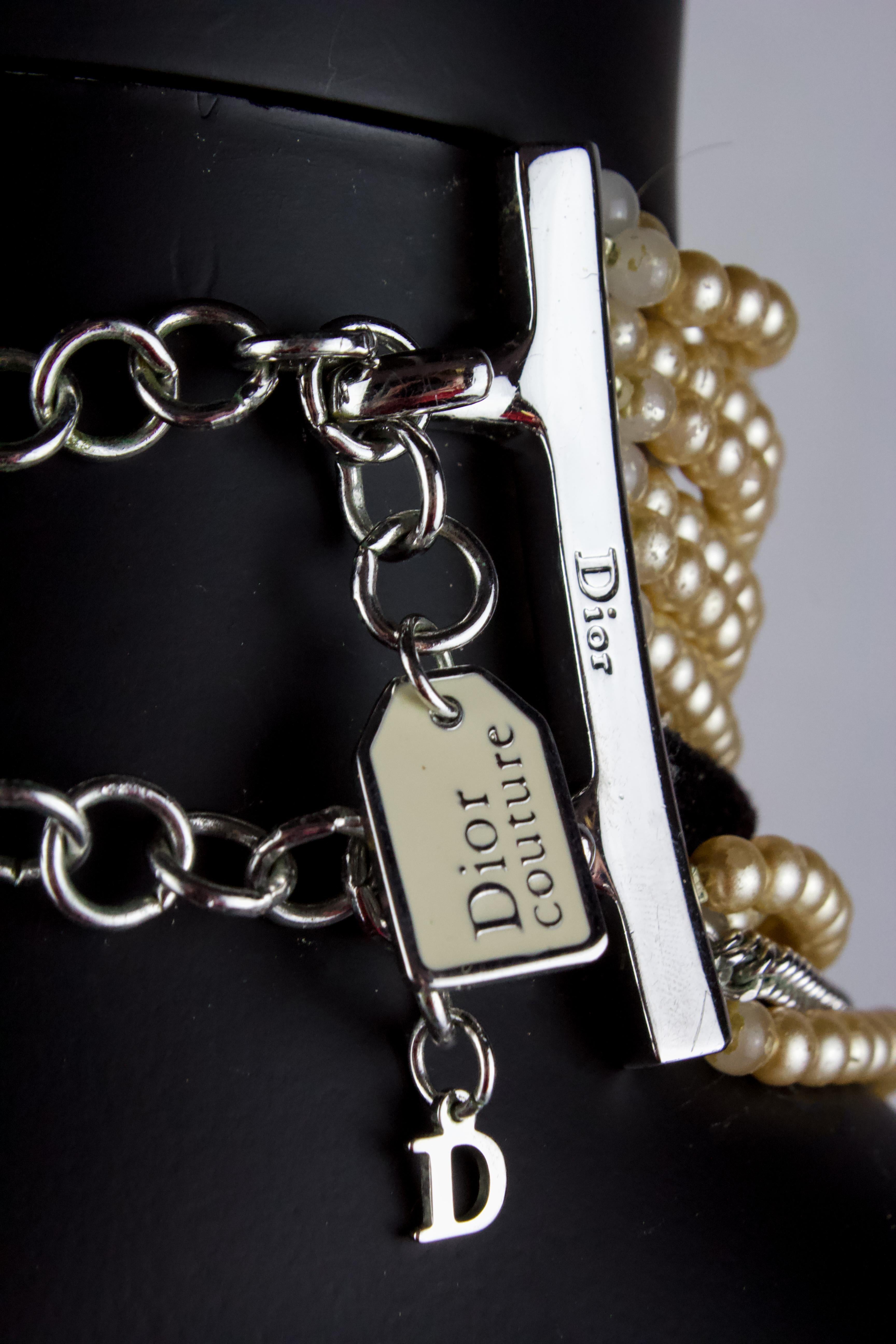 Christian Dior for John Galliano Maasai-Kropfband im Angebot 3