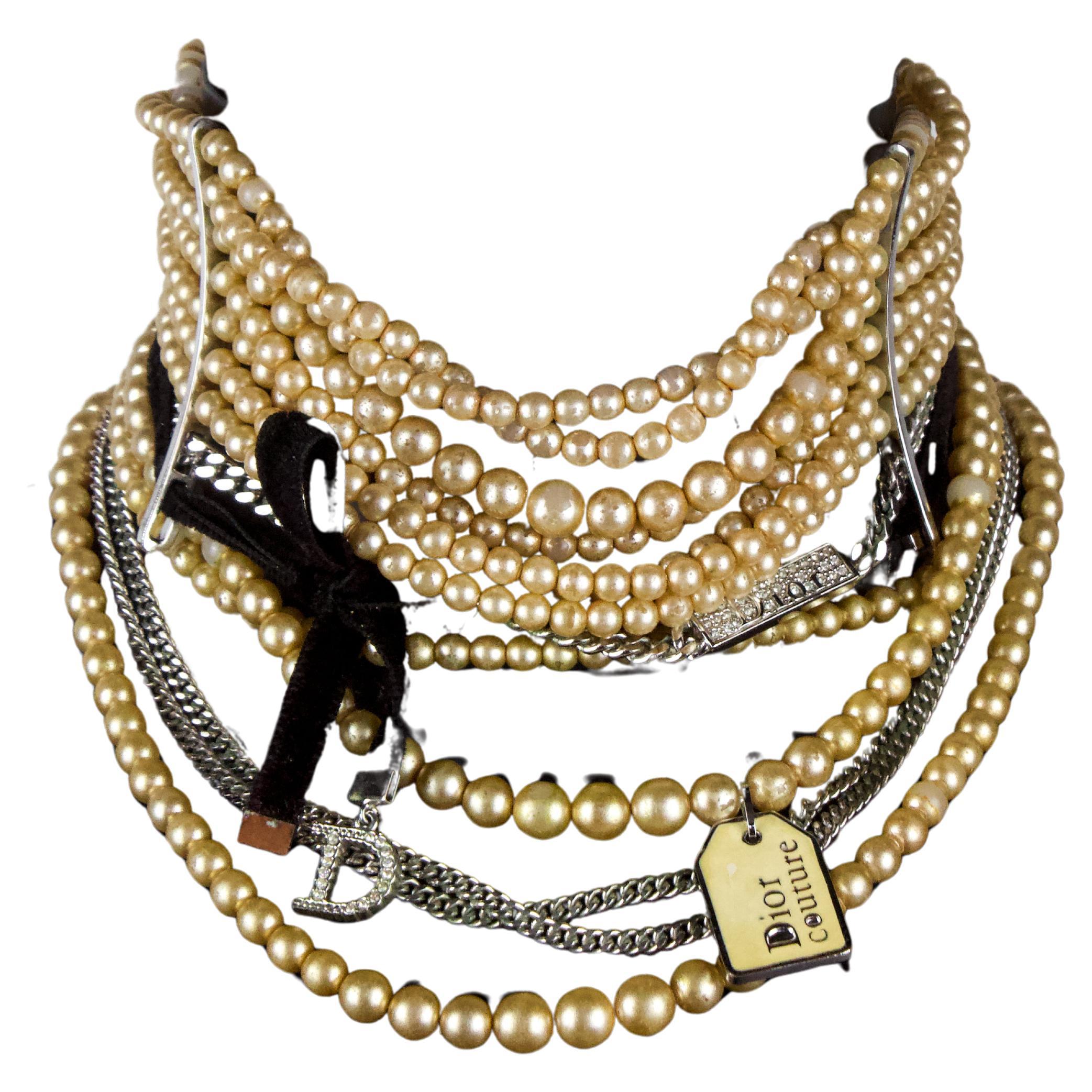 Christian Dior for John Galliano Maasai-Kropfband im Angebot