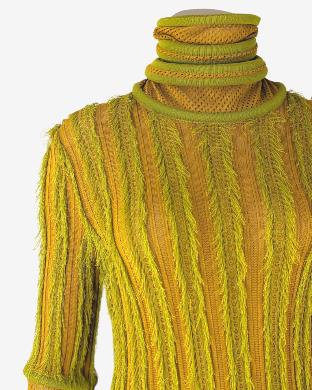 Christian Dior by John Galliano Maxi Knit Dress fall/winter 1999 For Sale 5