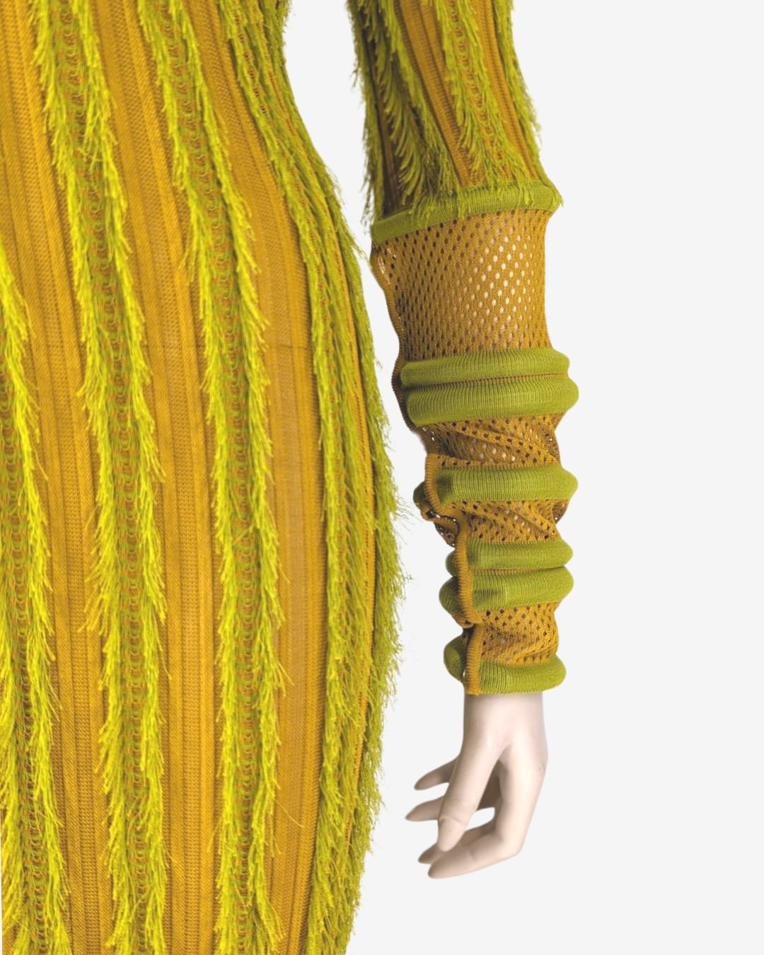 Christian Dior by John Galliano Maxi Knit Dress fall/winter 1999 For Sale 6