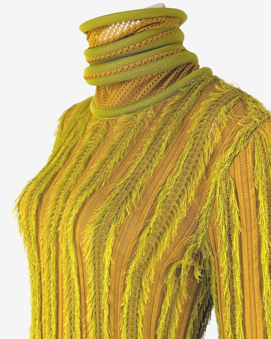 Christian Dior by John Galliano Maxi Knit Dress fall/winter 1999 For Sale 8
