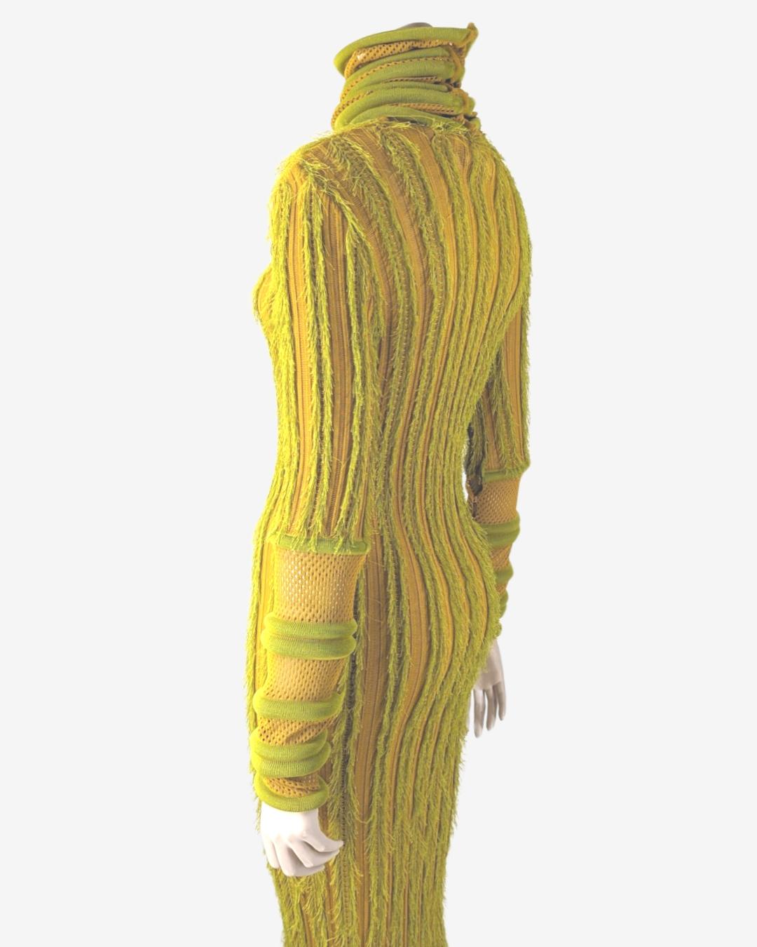 Christian Dior by John Galliano Maxi Knit Dress fall/winter 1999 For Sale 9