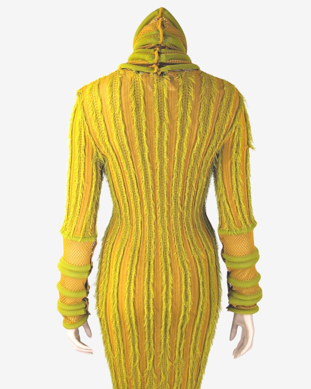 Christian Dior by John Galliano Maxi Knit Dress fall/winter 1999 For Sale 10