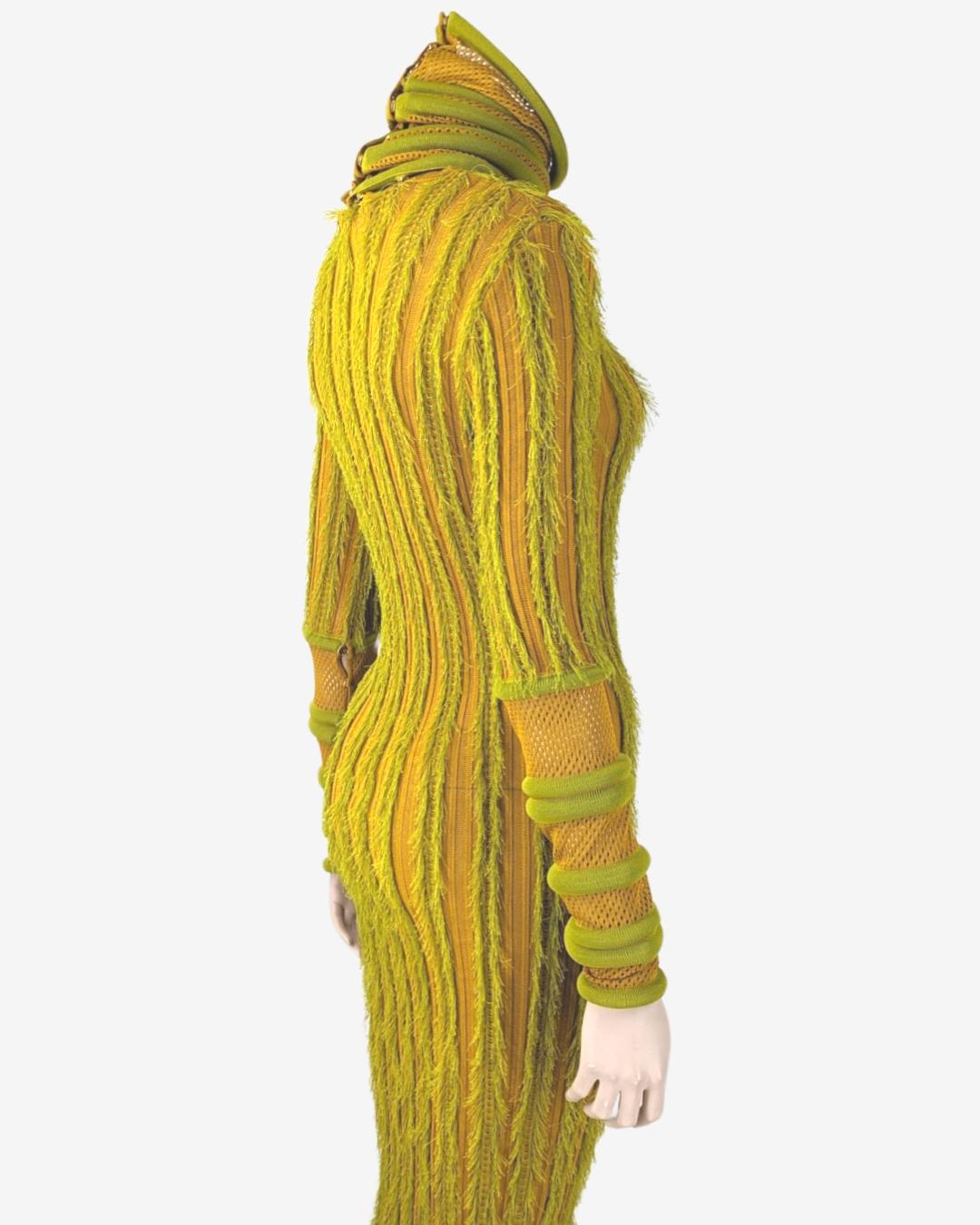 Women's Christian Dior by John Galliano Maxi Knit Dress fall/winter 1999 For Sale
