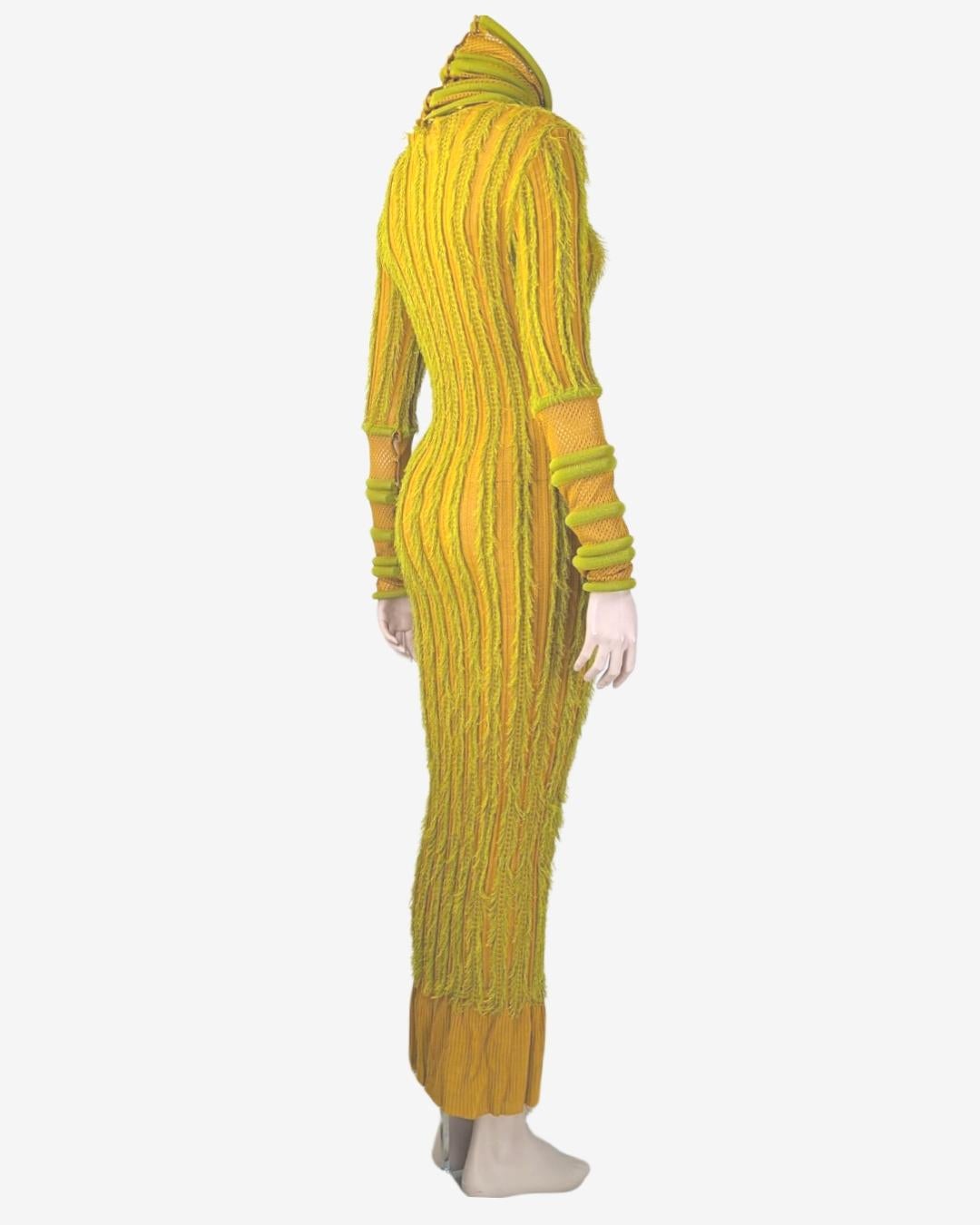 Christian Dior by John Galliano Maxi Knit Dress fall/winter 1999 For Sale 1