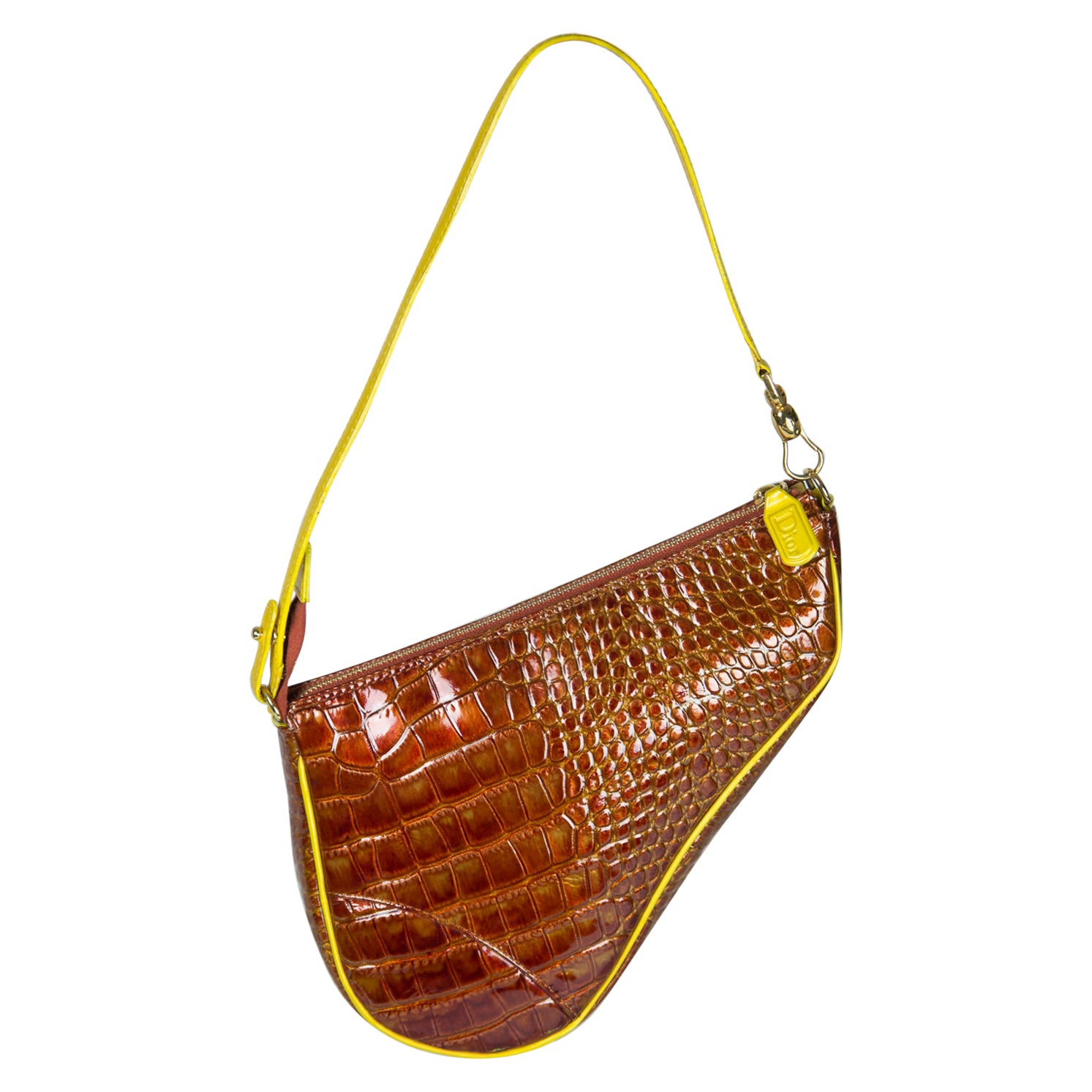 Christian Dior By John Galliano Mini Saddle Bag