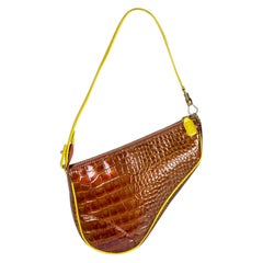 Christian Dior By John Galliano Mini Saddle Bag