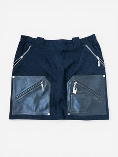 Christian Dior by John Galliano Mini Zipper Skirt, SS2004 Runway