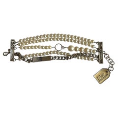 Christian Dior par John Galliano, bracelet multibrins en fausses perles, époque Galliano