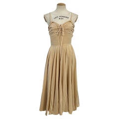 Christian Dior by John Galliano, Nude Silk Dress, 2006