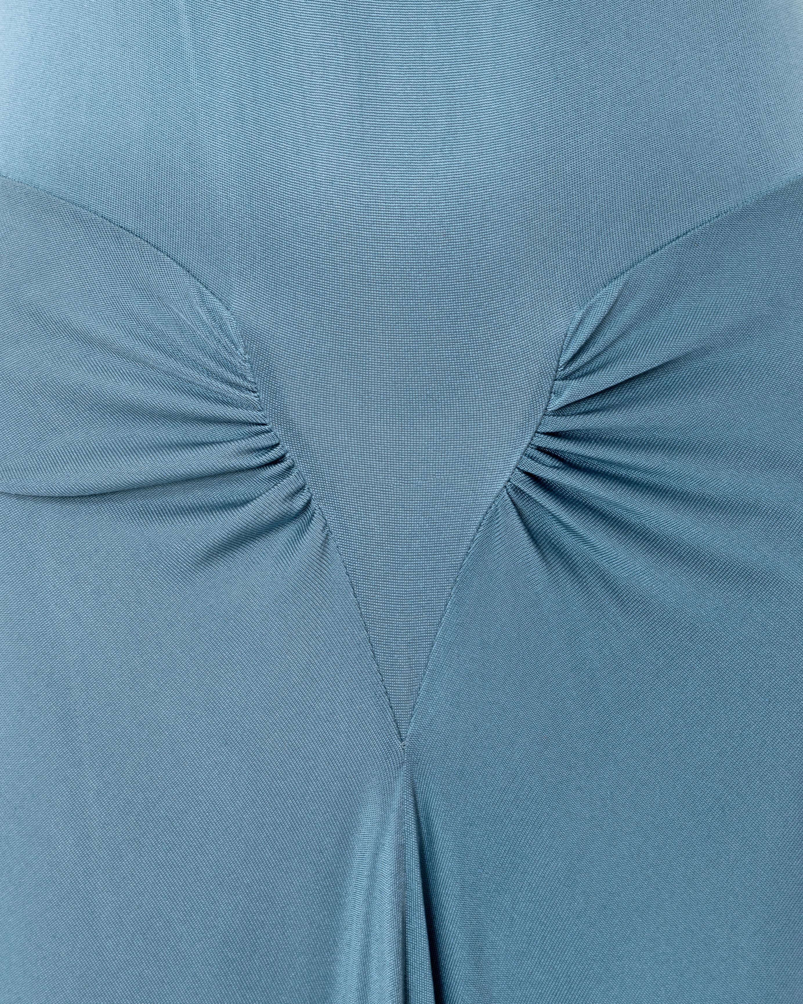 Women's Christian Dior by John Galliano powder-blue silk jersey evening dress, ss 2000