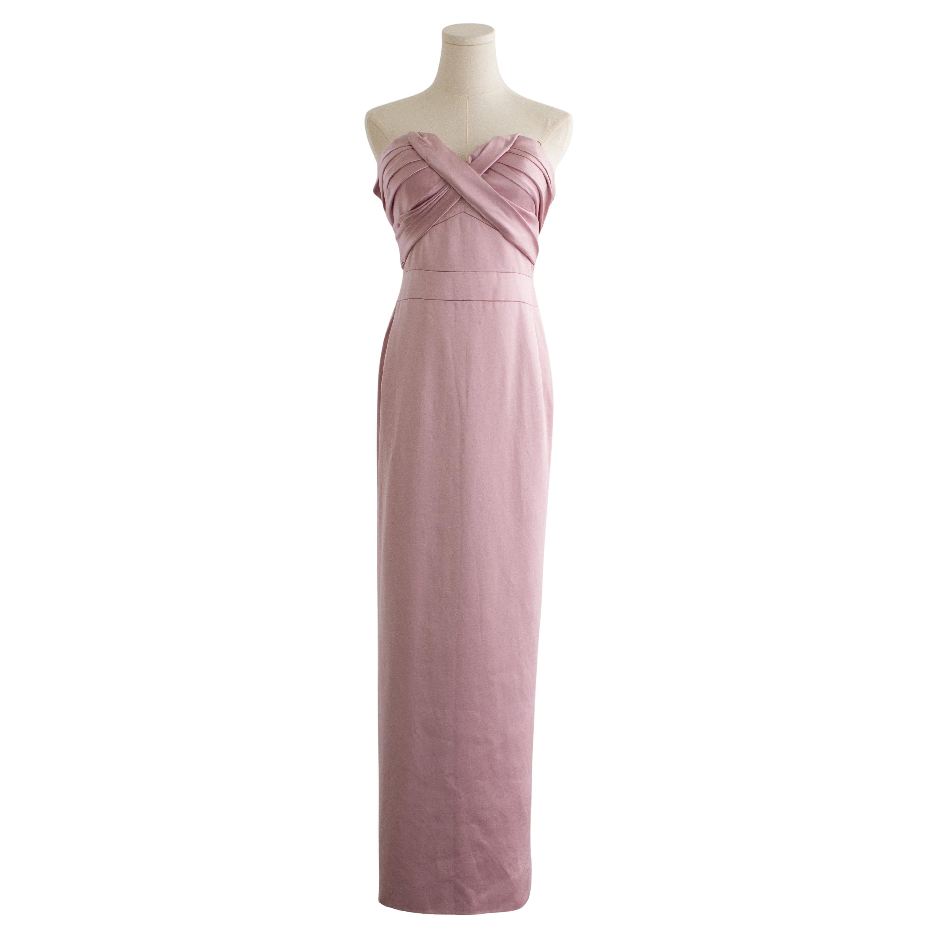 Christian Galliano for Christian Dior Pre-Fall 2008 Abito in seta rosa lavanda