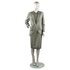 Christian Dior by John Galliano: completo in lana a quadri “Prince of Wales”, 2000