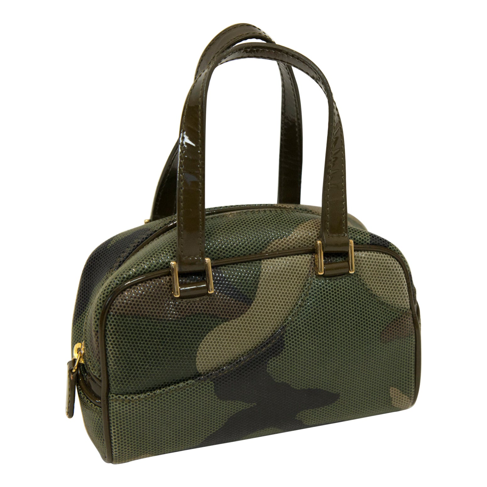 Christian Dior By John Galliano Printed Micro Boston Bag, Spring-Summer 2001