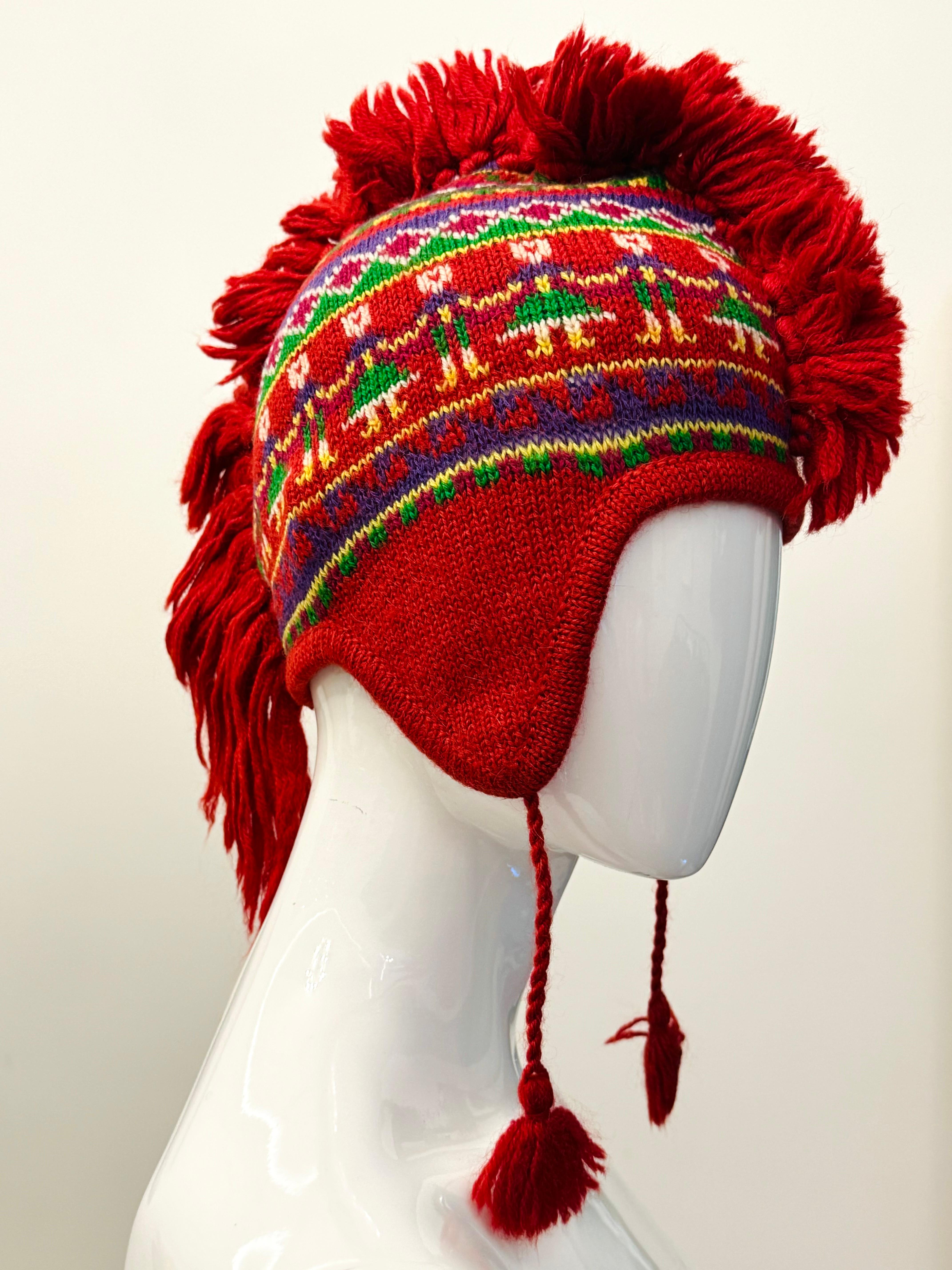 Christian Galliano for Christian Dior Rare A/I 2002 cappello a maglia 