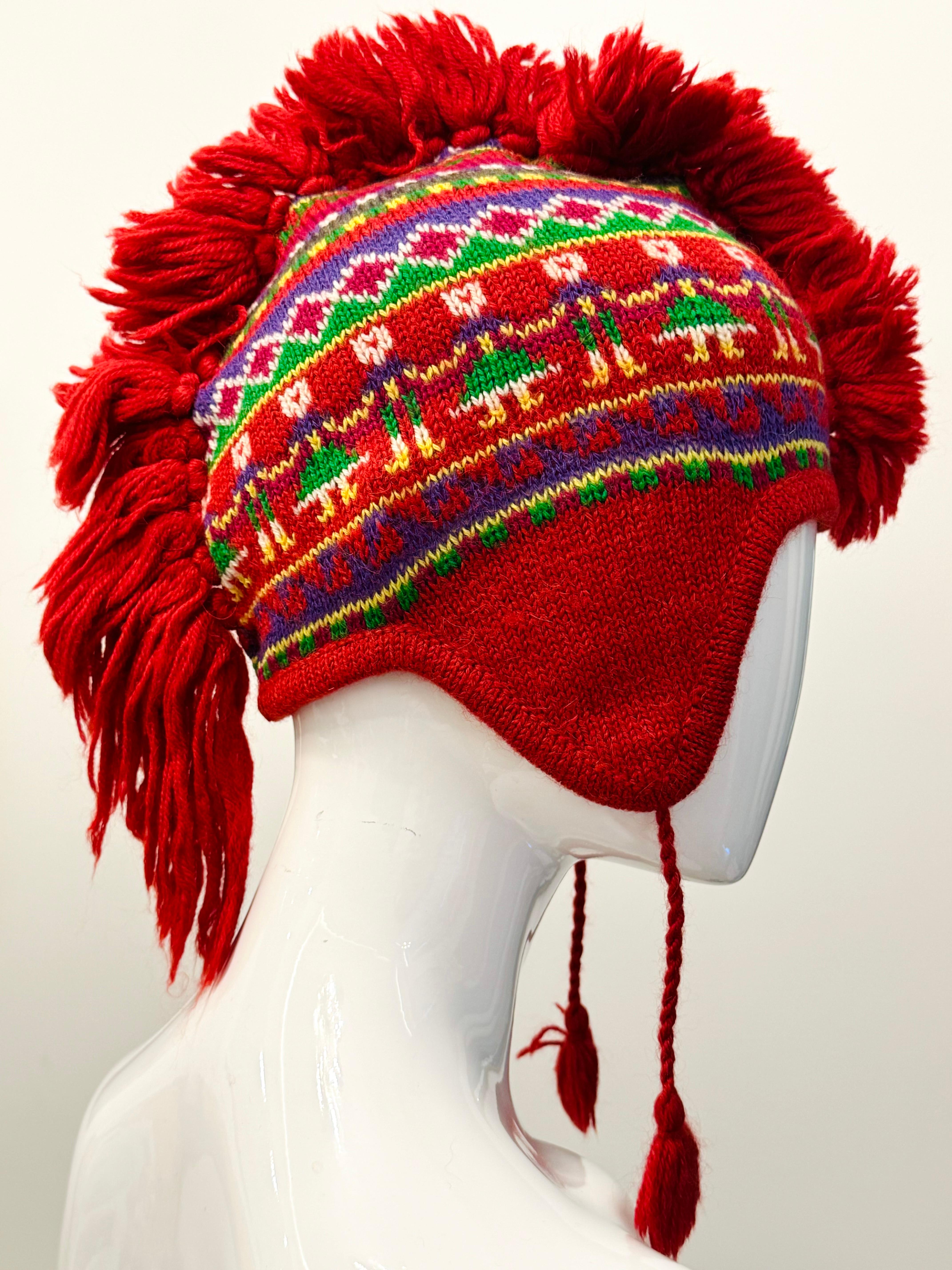 Christian Galliano for Christian Dior Rare A/I 2002 cappello a maglia 