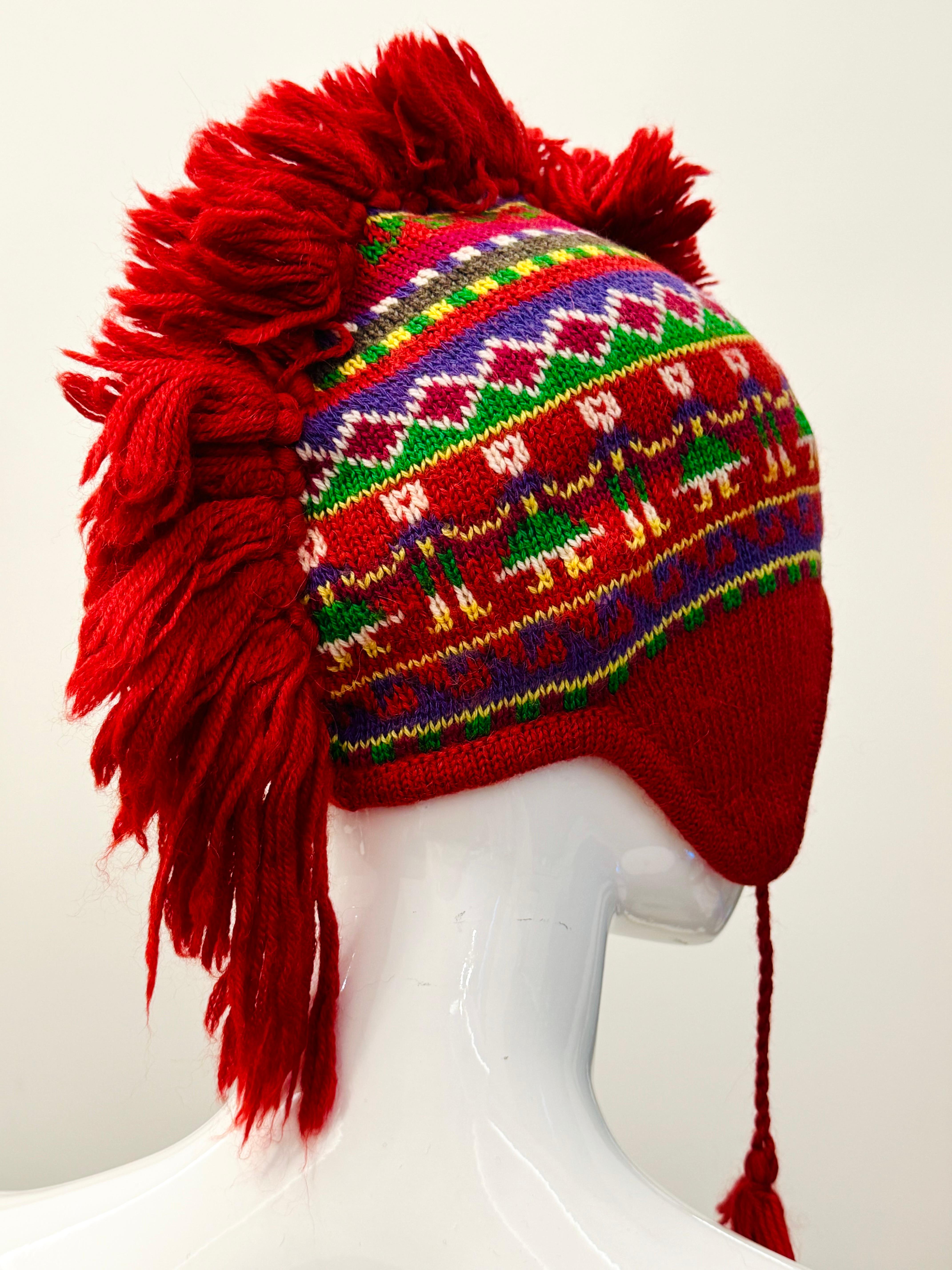 Christian Galliano for Christian Dior Rare A/I 2002 cappello a maglia 